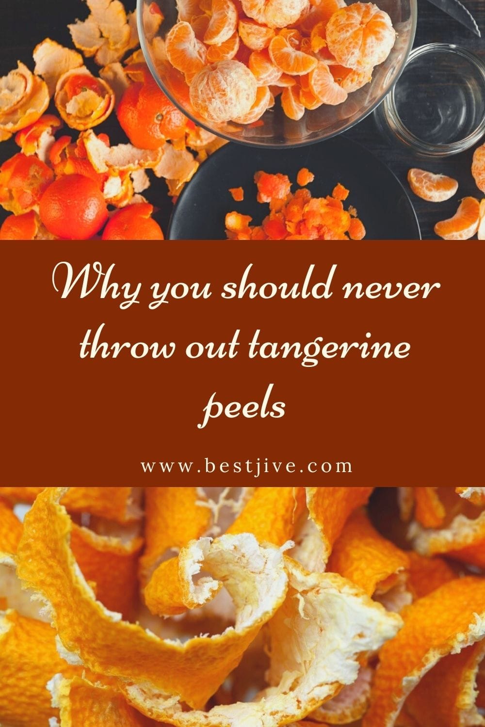 Why you should never throw out tangerine peels