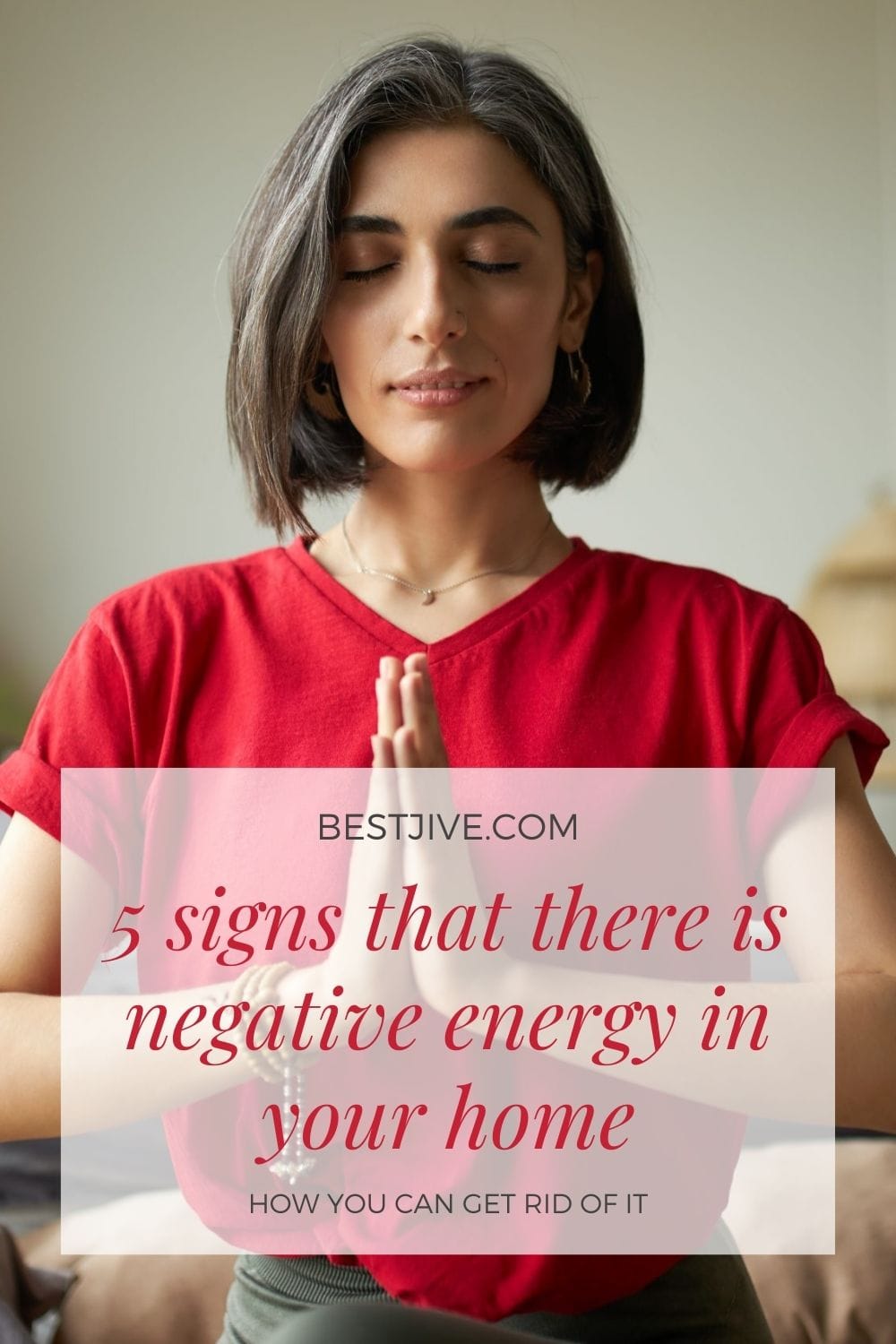 5 signs that there is negative energy in your home and how you can get rid of it